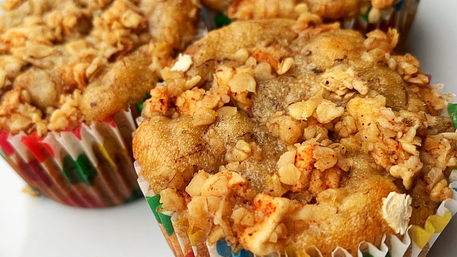 Image of Muffins Aux Bananes, Croustade Aux Pommes