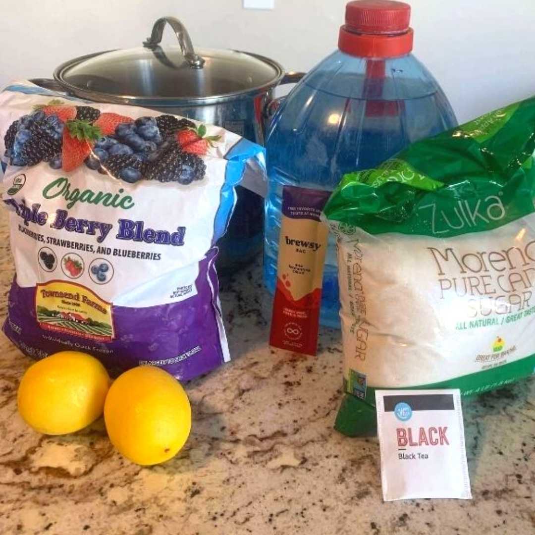Dragon's Blood Triple Berry Wine Recipe