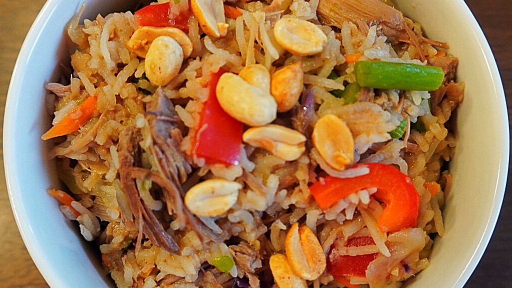 Image of Riz Frit Aux Arachides