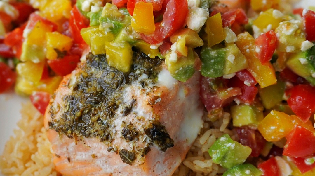 Image of Filet De Saumon, Salsa D’été