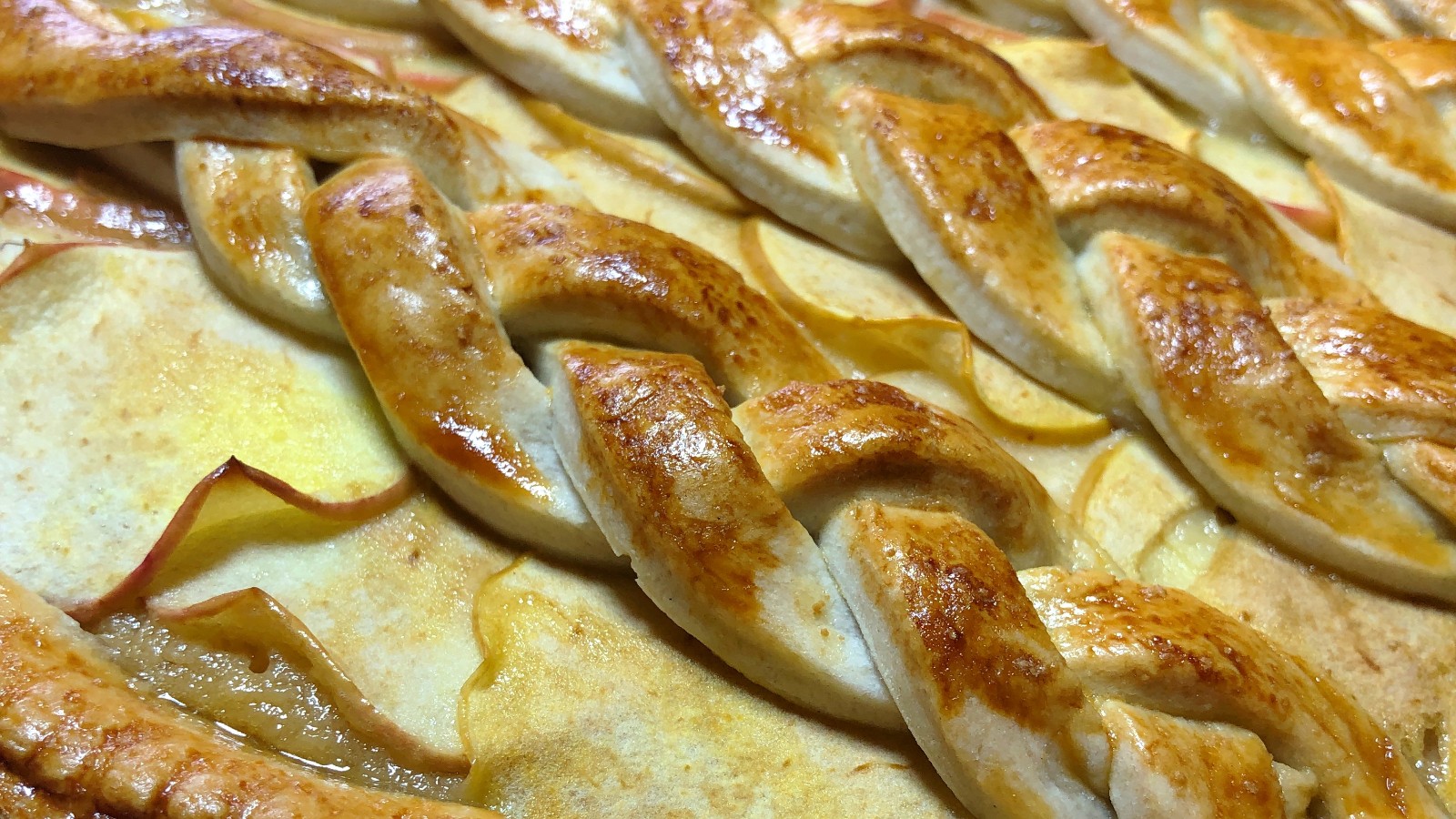 Image of Tarte Au Sucre Et Aux Pommes