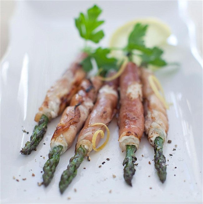 Image of Prosciutto-Wrapped Asparagus