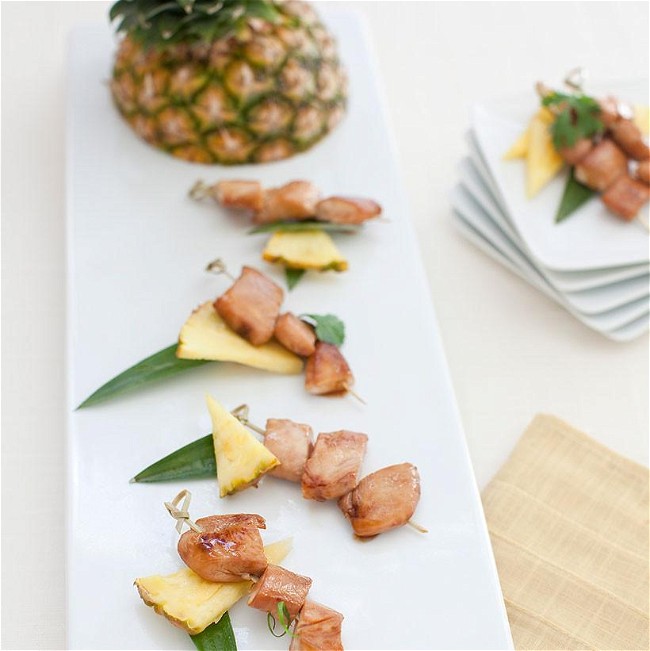 Image of Pineapple Chicken Tender Skewers