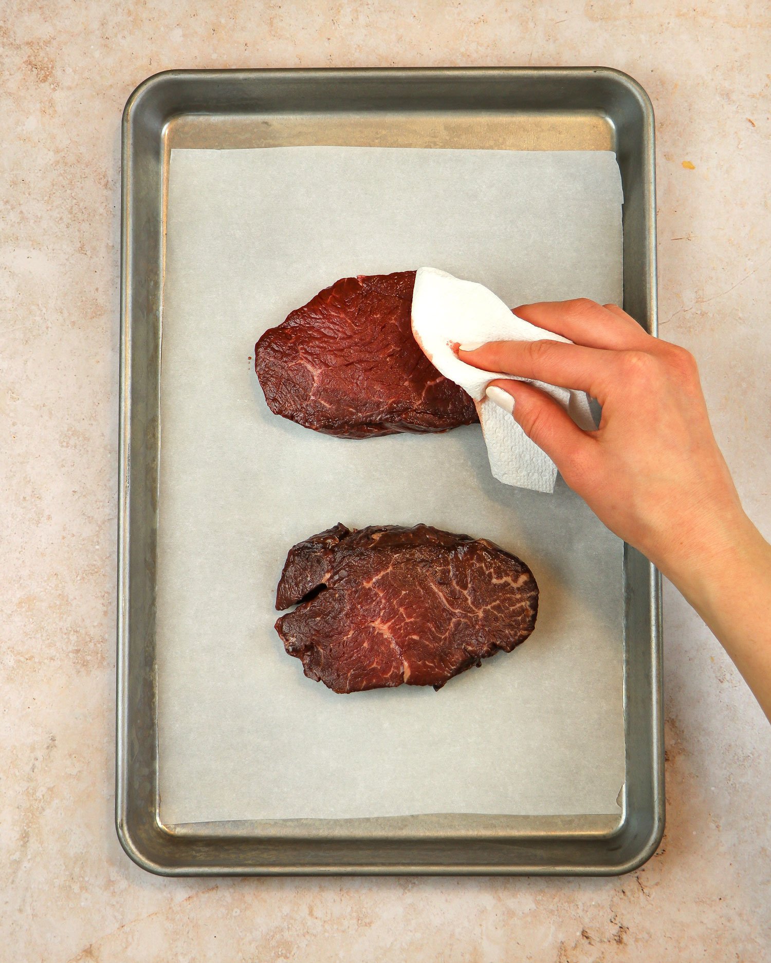 Pan sear filet mignon best sale