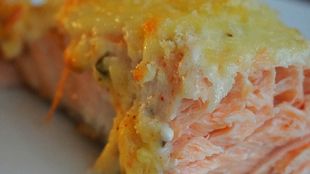 Image of Saumon en croûte de fromage