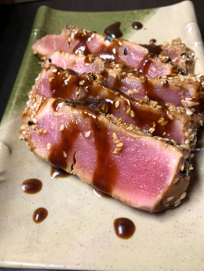 Image of Tataki De Thon À L’érable