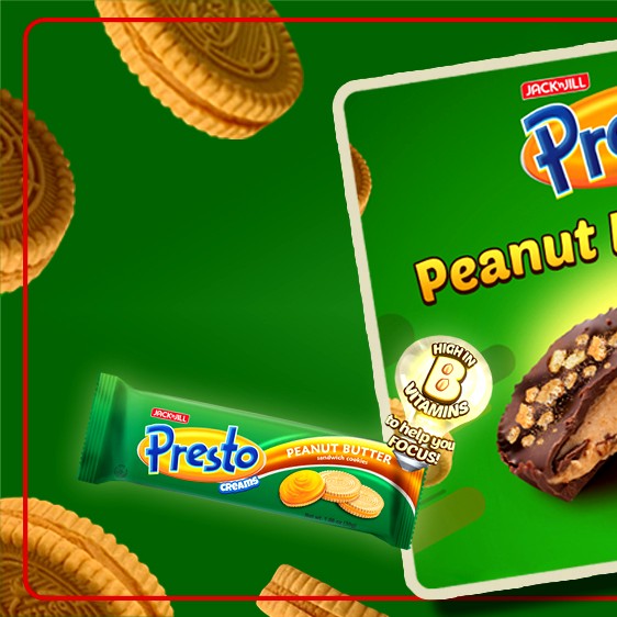 Presto Creams Peanut Butter 80G