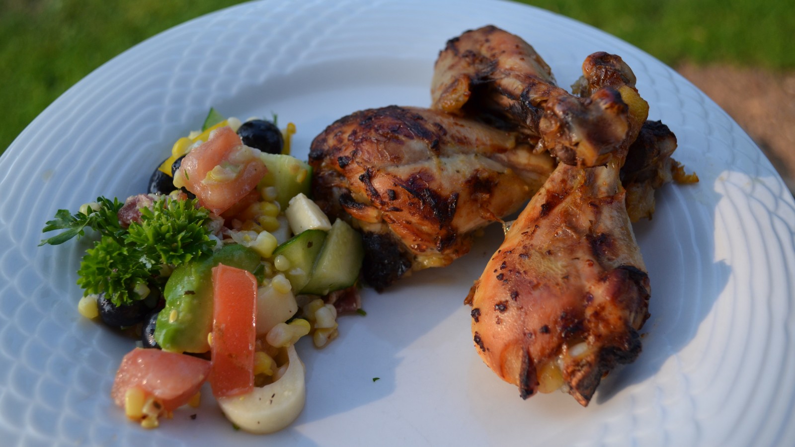 Image of Pilons De Poulet Citron, Ail Et Gingembre