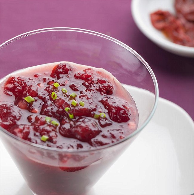 Image of Kicked-Up Cranberry Sauce with Chipotle Pepper