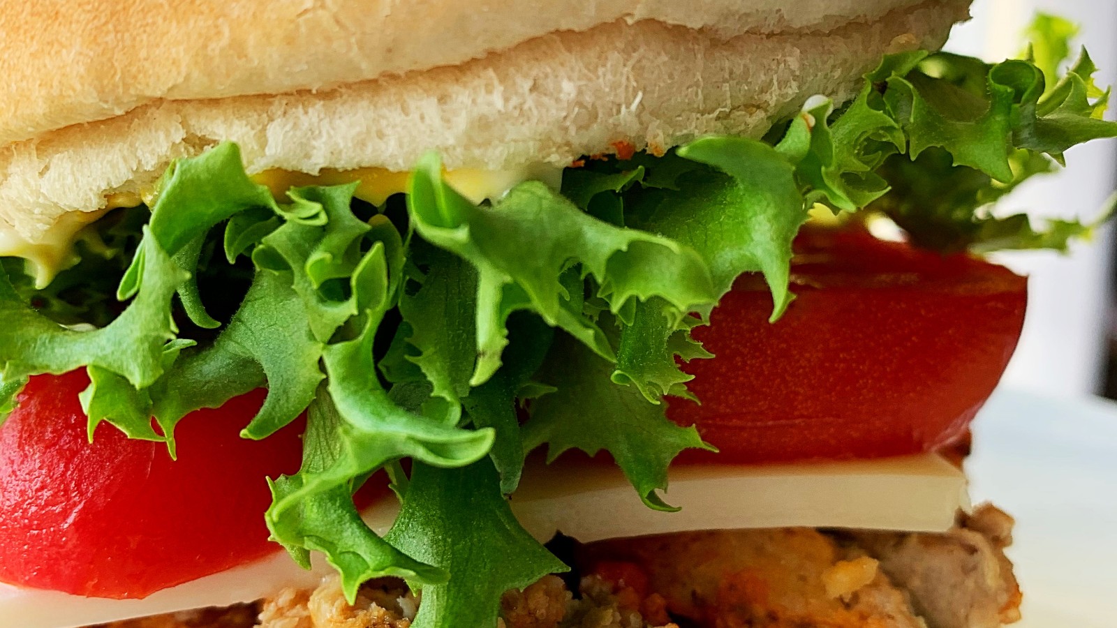 Image of Burger au pain de viande