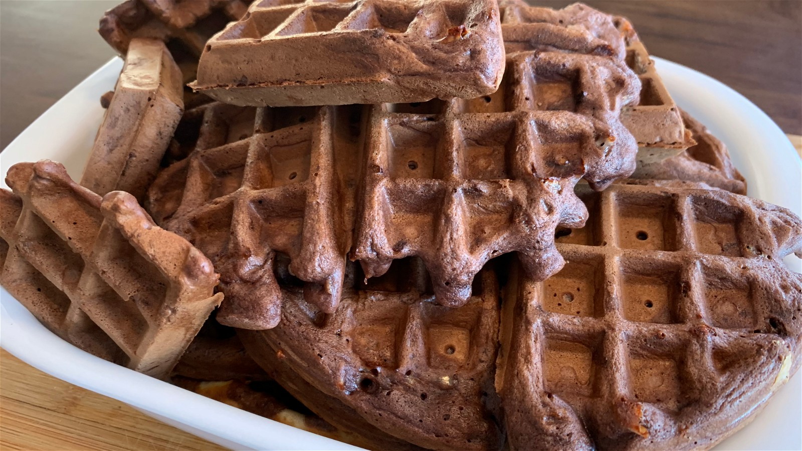 Image of Gaufre Maison au Chocolat