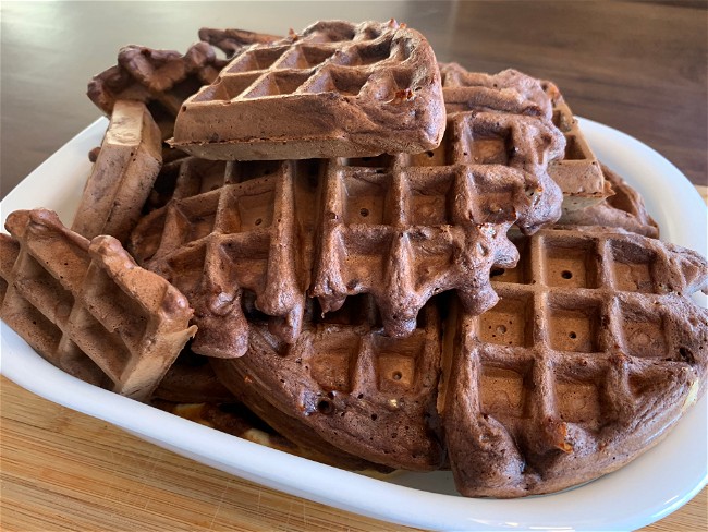 Image of Gaufre Maison au Chocolat