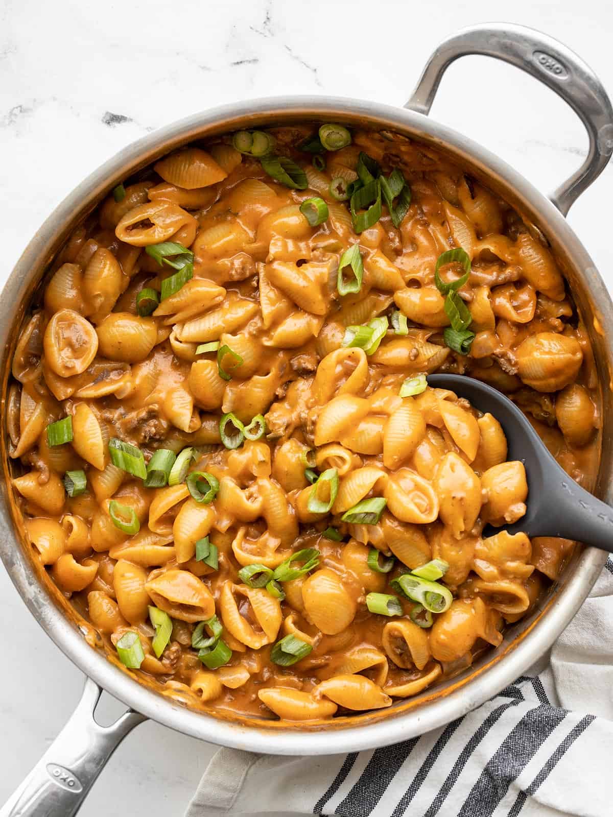 Cheeseburger Pasta Skillet 