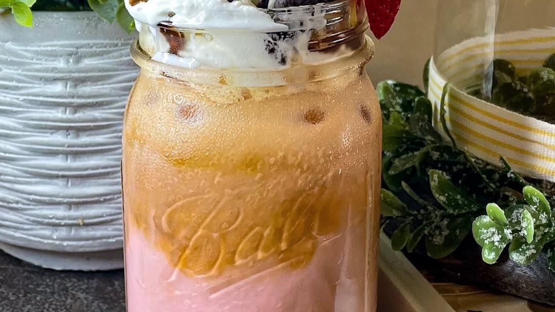 Image of Chocolate Covered Strawberry Iced Coffee