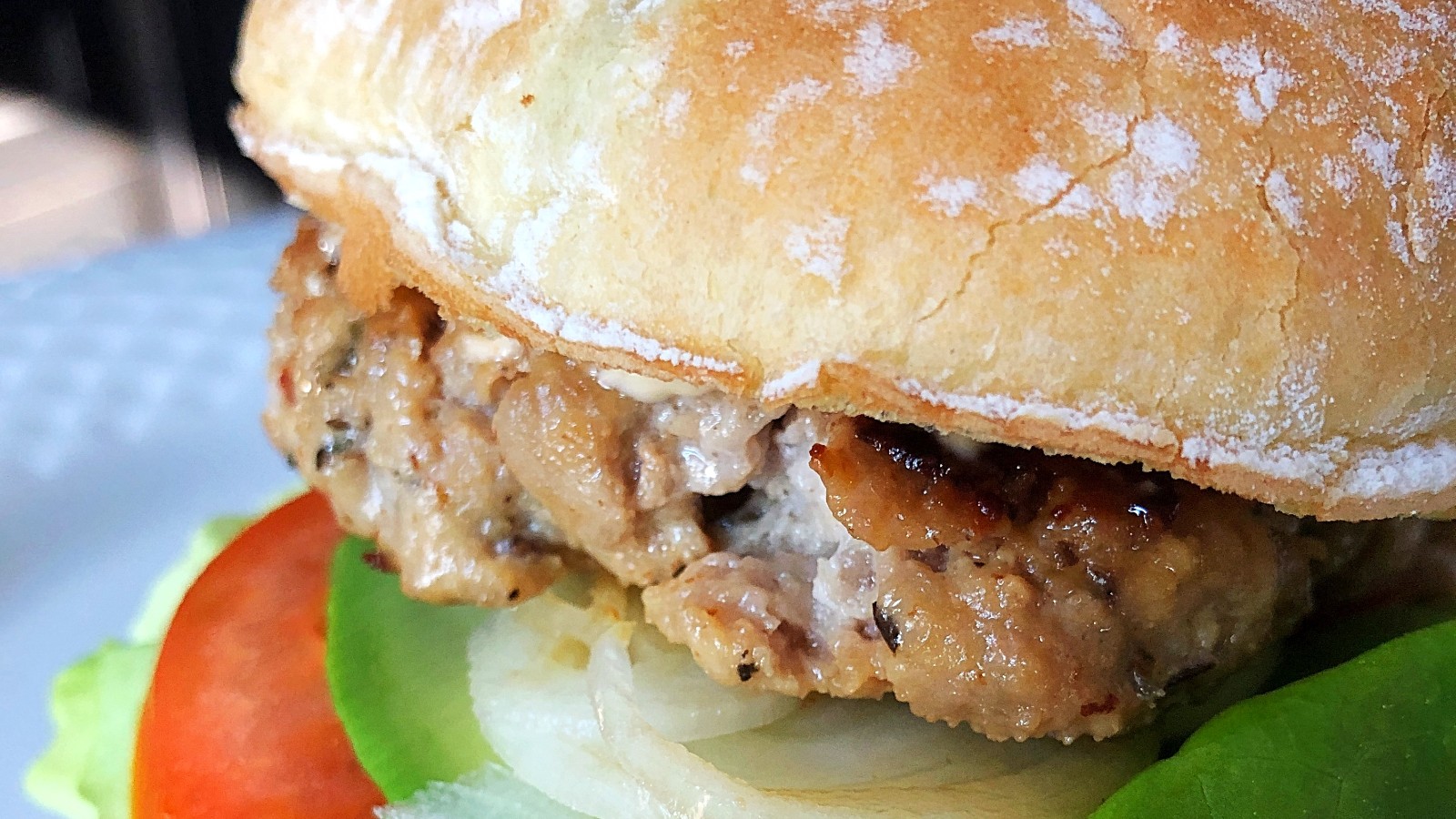 Image of Burger de Dinde au fromage de chèvre