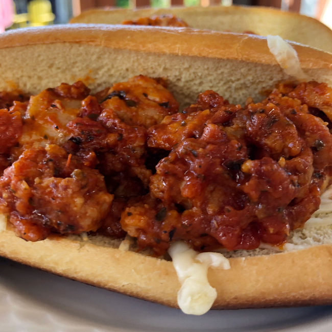 Image of Hot Dog Décomposé À L’Italienne