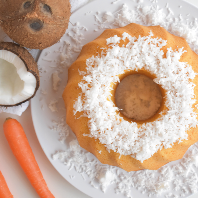 Image of Bolo de Cenoura com Coco sem os 14 alergénios