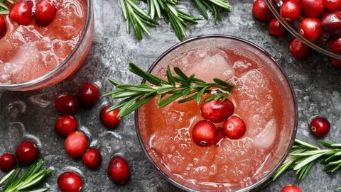 Image of Saffron Cranberry Fizz