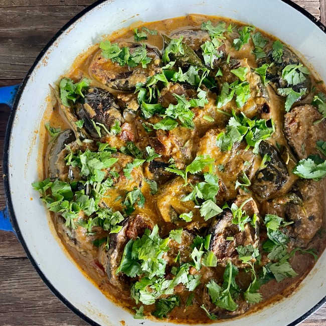 Image of Sri Lankan Eggplant Curry