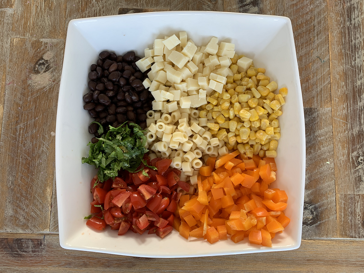 Salade De Pâtes Style Mexicaine