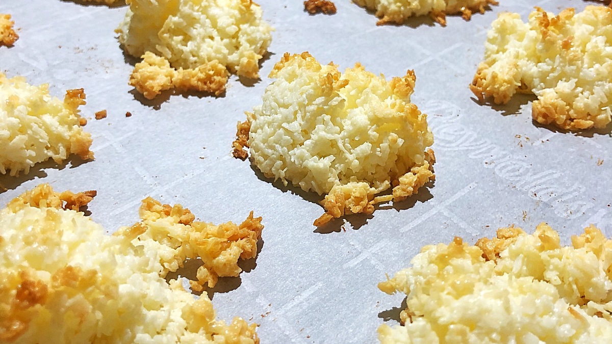 Image of Macarons À La Noix De Coco