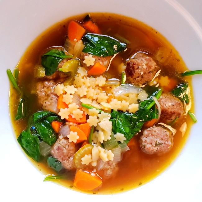 Image of Italian Wedding Soup with Bone Broth