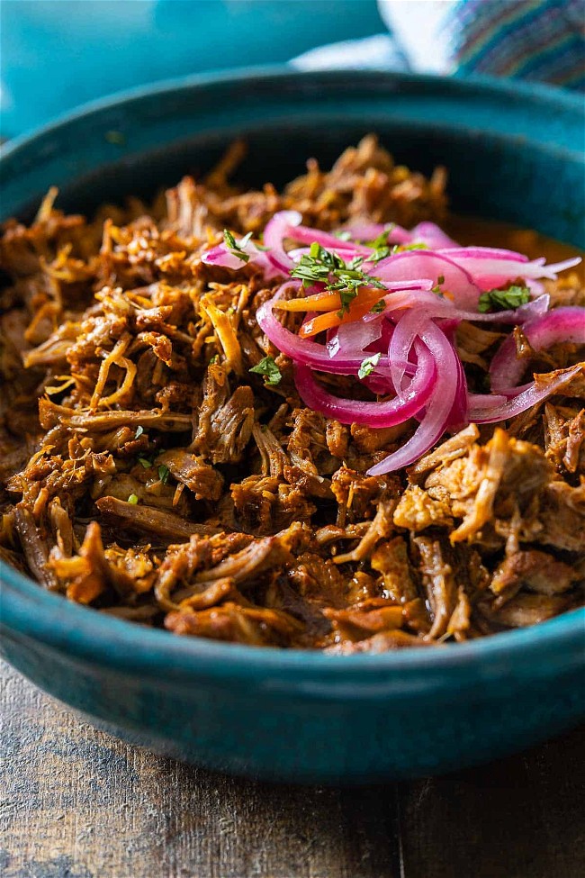 Image of Smokey Achiote Marinated Pulled Pork
