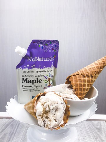 Image of Keto Maple Pecan Ice Cream