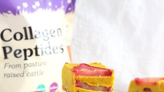 Strawberry Turmeric Collagen Fudge – NuNaturals