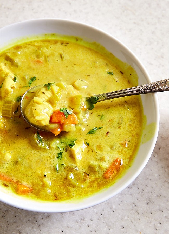 Image of Yolo Coconut Curry in Chicken Mulligatawny Soup