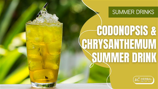 Image of Codonopsis Root & Chrysanthemum Flower Summer Drink