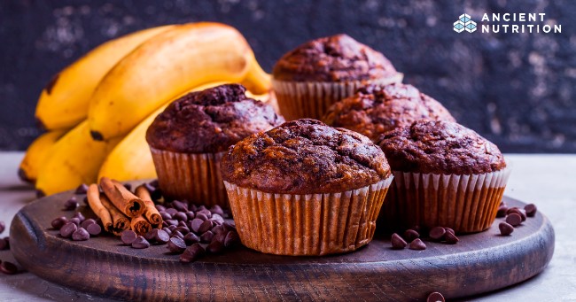 Image of Chocolate Banana Muffins Recipe
