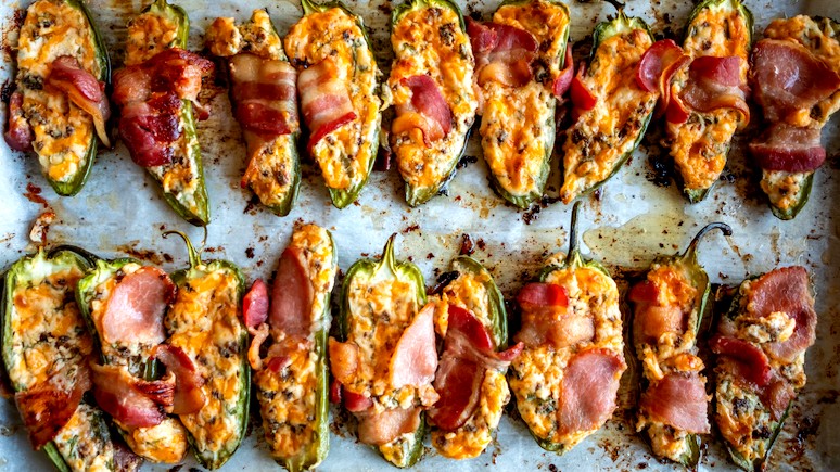 Image of The BEST Keto Jalapeno Poppers