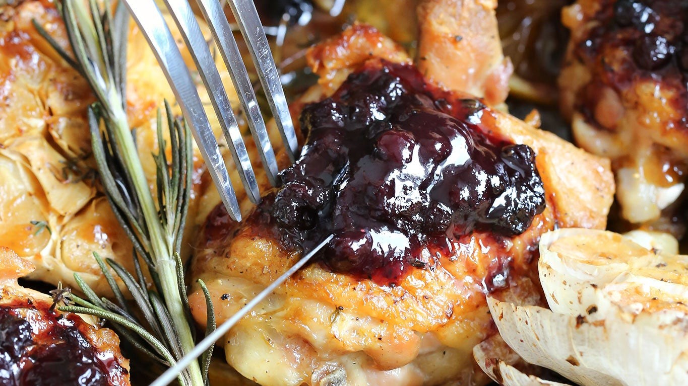 Image of Blueberry and Rosemary Chicken