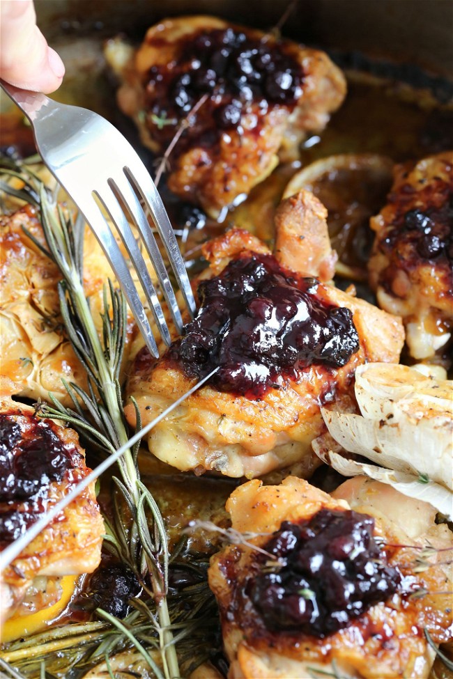 Image of Blueberry and Rosemary Chicken