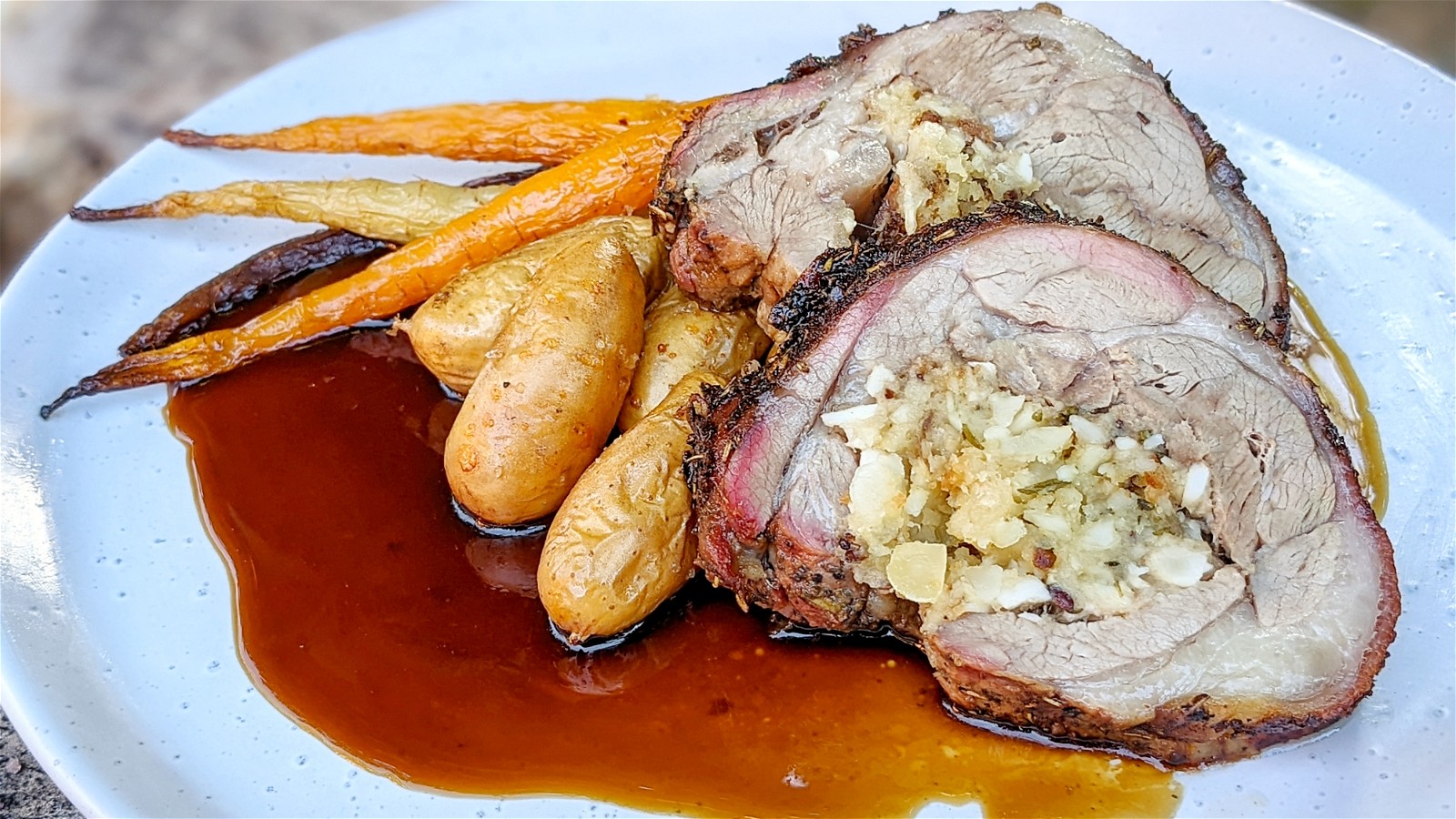 Image of Smoked & Stuffed Lamb Shoulder