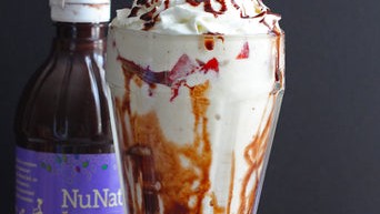Vegan Banana Split Milkshake – NuNaturals
