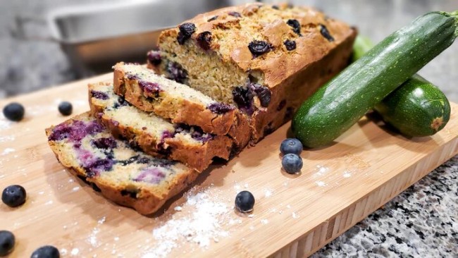 Image of Blueberry Zucchini Bread