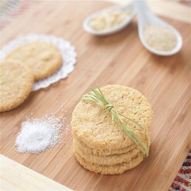 Image of Lavender Almond & Quinoa Cookies