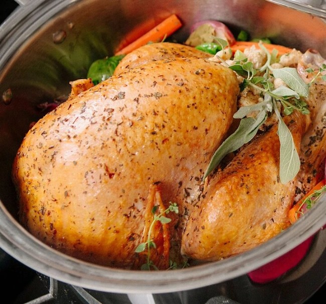 Image of Juicy Oven-Free Holiday Turkey