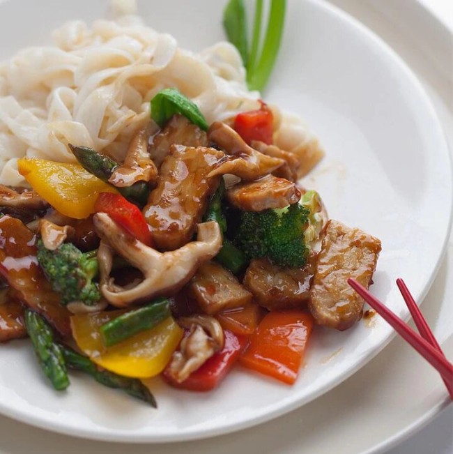 Image of Shiitake & Seitan Stir-Fry