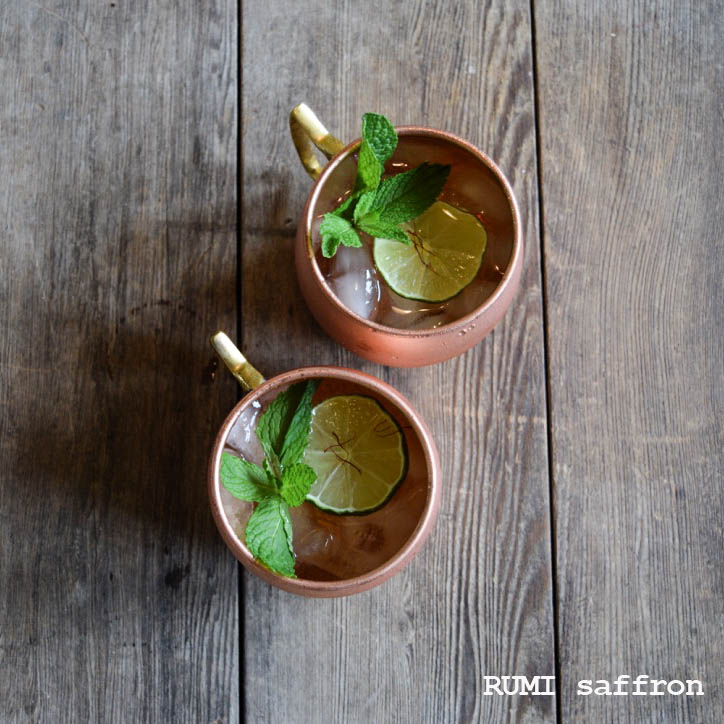Saffron Moscow Mule