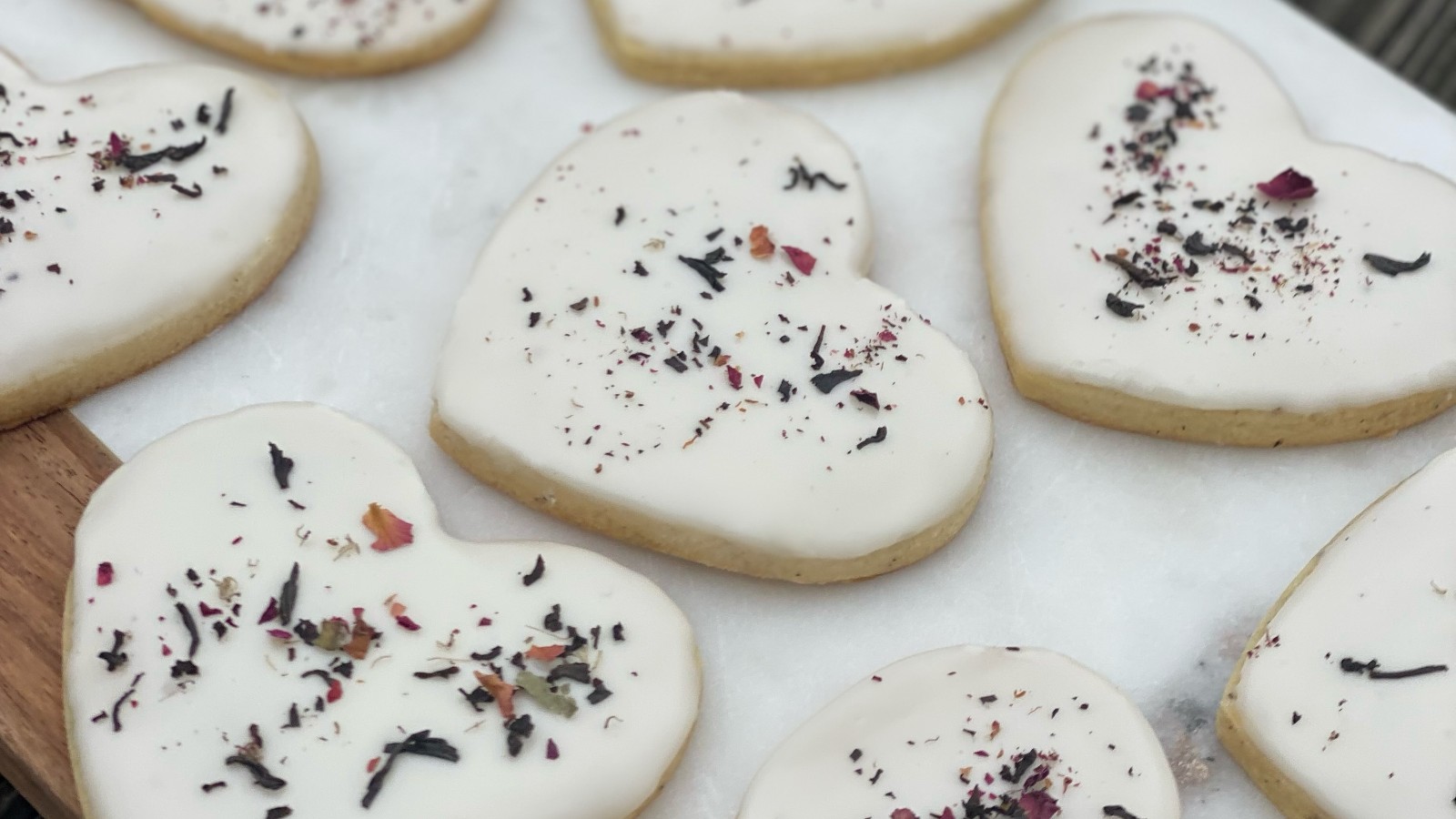 Image of Rose Earl Grey Sugar Cookies