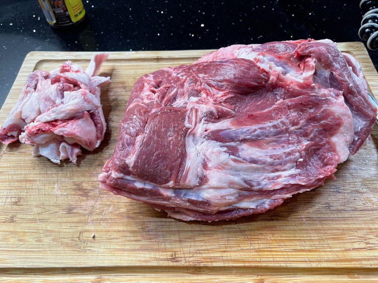 Image of The first thing you want to do is remove the hard fat and silverskin, so you get maximum flavour and not chewy and inedible fat. Using a sharp boning knife like I use, you will slice perpendicular to the meat, whilst...