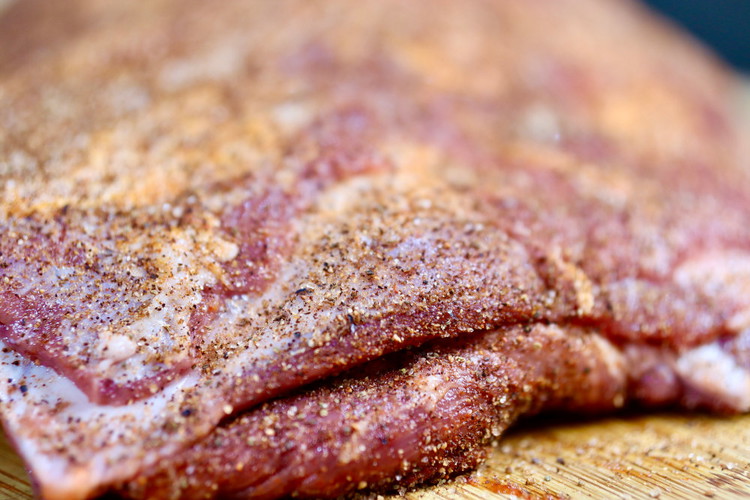 Image of Season your lamb on all sides (if you eat all sides, season all sides) with Backyard BBQ rub