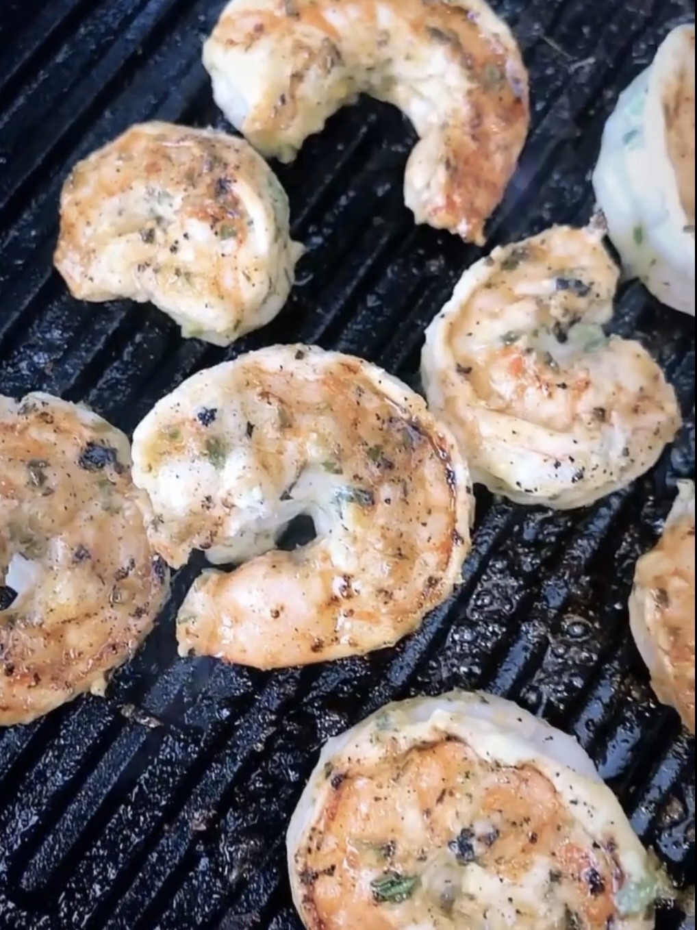 Grilled Shrimp with an Herby, Lemony Jalapeño Marinade