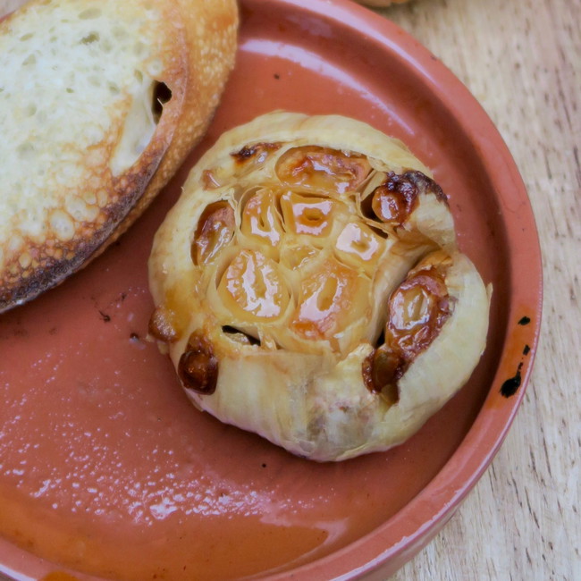 Image of roasted garlic