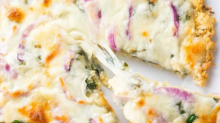 Image of NO CARB WHITE PIZZA