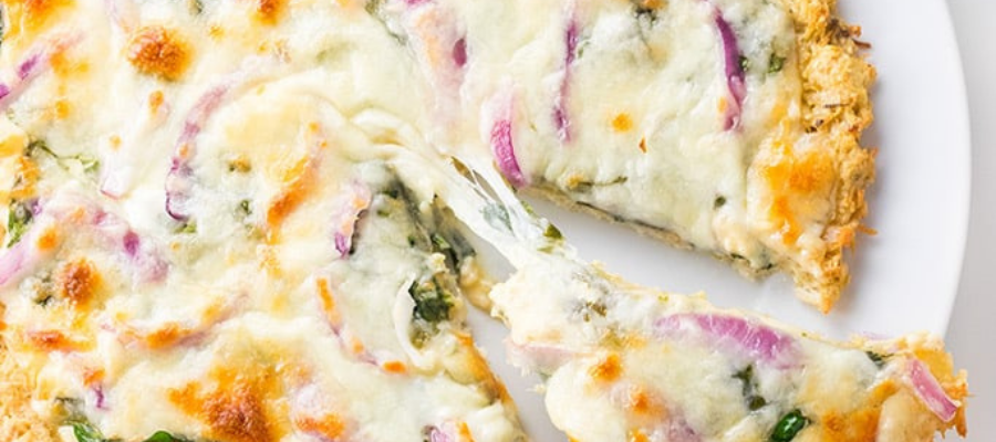 Low Carb White Pizza