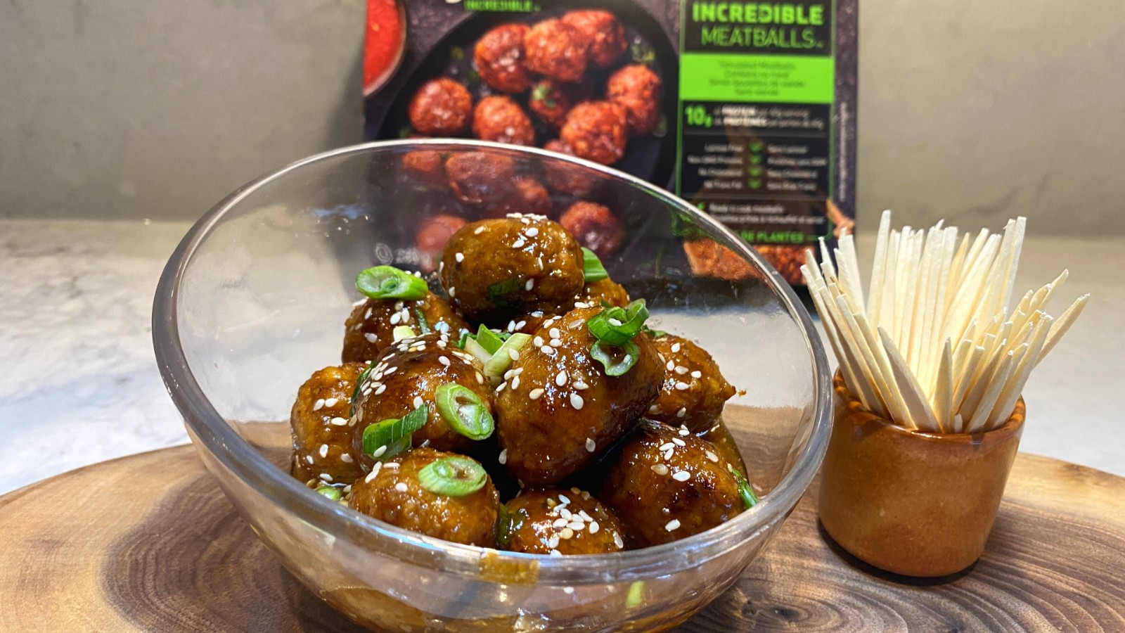 Image of Teriyaki Plant-Based Meatballs